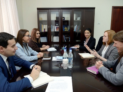 Armenia Deputy Justice Minister receives UK Foreign and Commonwealth Office representative