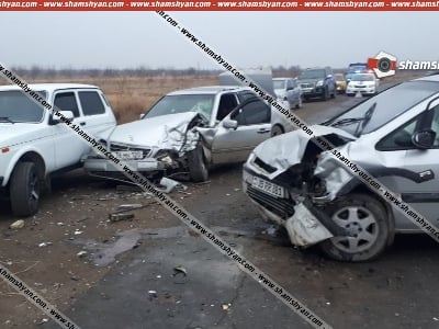 Խոշոր ավտովթար Արարատի մարզում. կան վիրավորներ