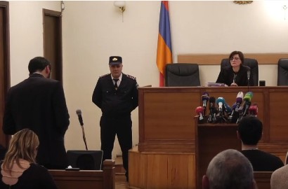 Armenia 2nd President's attorneys file motion for judge's self-recusal