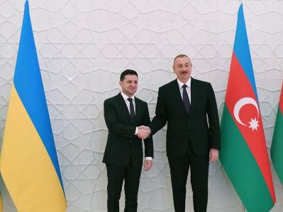 Azerbaijan and Ukraine Presidents hold talks in Baku