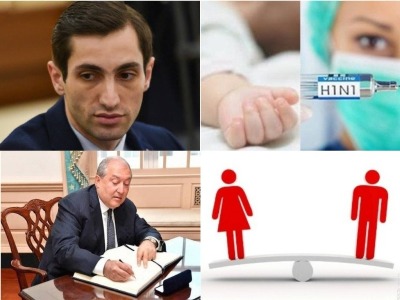 Baby dies in Armenia likely from Swine Flu, president signs law to ratify deal with China, 17.12.19 digest
