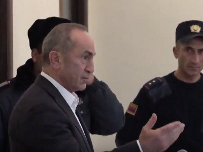 Armenia 2nd President responds to offensive remark in court