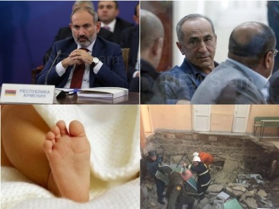 Armenia's Pashinyan is in St. Petersburg, identity of 14 injured in Yerevan building collapse revealed, 20.12.19 digest