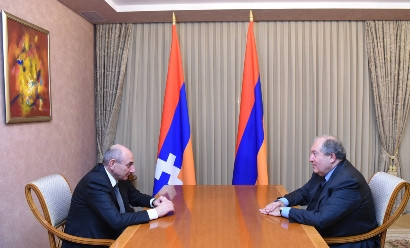 Karabakh and Armenia Presidents meet