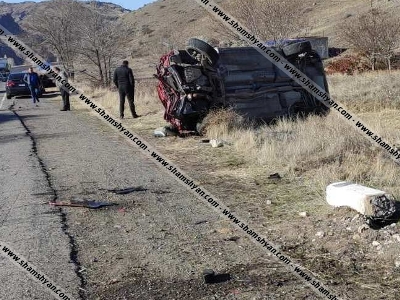 Խոշոր վթար Վայոր ձորում. Nissan-ը բախվել է քարերին ու կողաշրջվել. կա վիրավոր (ֆոտո)