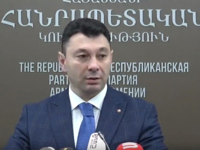 Armenian Republican Party Spokesperson on PM's statements