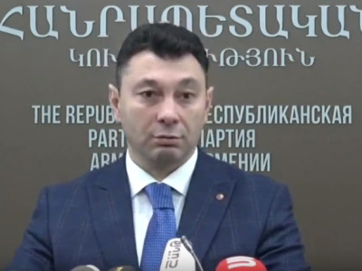 Armenia ex-ruling party: Snap parliamentary elections are needed in 2020