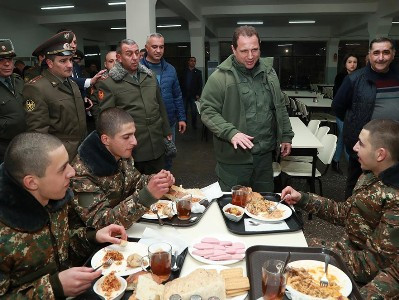 Armenia MOD monitors winter conscription