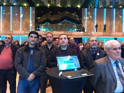 Meeting of supporters of Armenia's second president Kocharyan being held in Yerevan
