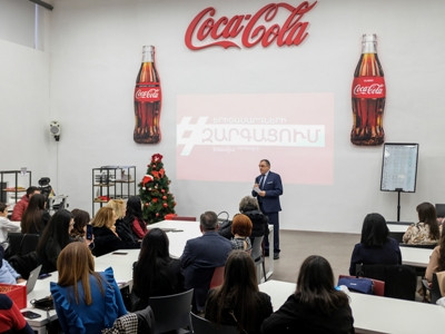 «Կոկա-Կոլա Հելլենիկ Արմենիան» ամփոփել է «Երիտասարդների զարգացում 2019» նախագծի արդյունքները (ֆոտո)