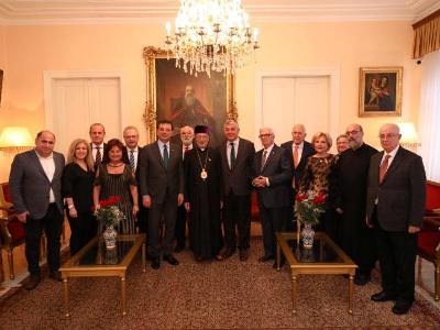 Istanbul mayor visits Armenian Catholics' leader on occasion of Christmas (PHOTO)