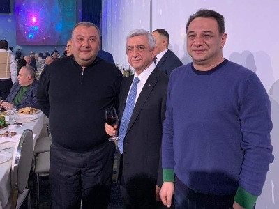 Serzh Sargsyan attended Armenian Republican Party's corporate party