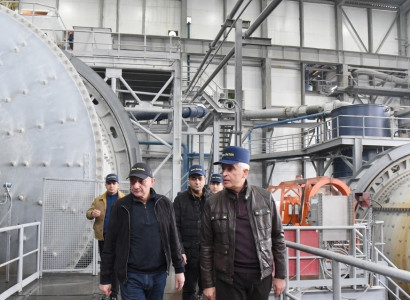 Բակո Սահակյանն այցելել է «Բեյզ Մեթըլս» ընկերության Կաշենի լեռնահանքային համալիր