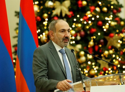 Armenia PM attends New Year's reception for representatives of public administration bodies