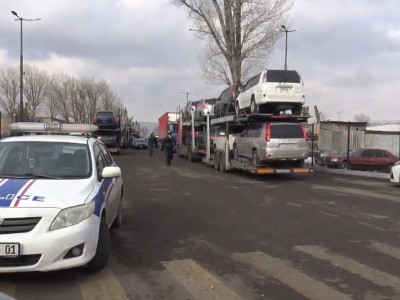 Լարված իրավիճակ Գյումրիի ավտոմաքսատանը