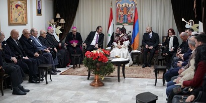 Syria President congratulates Armenian Diocese on Holy Nativity and Theophany of Christ