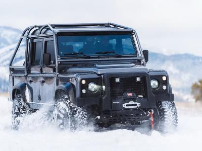 Land Rover Defender 110 նոր արդիականացված փիքափը դրվագված է ադամանդներով (ֆոտո)