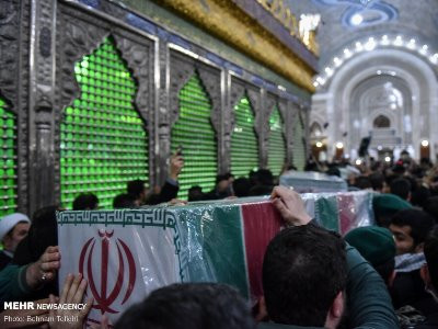 Bodies of Soleimani's fellow servicemen transferred to Mausoleum of Ruhollah Khomeini (PHOTOS)