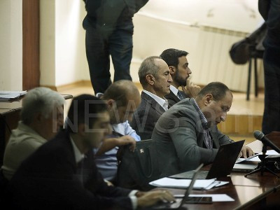 Dispute occurs at Yerevan court hearing of March 1, 2008 case
