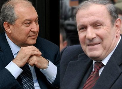 Armenia President congratulates ex-president Levon Ter-Petrosyan on birthday