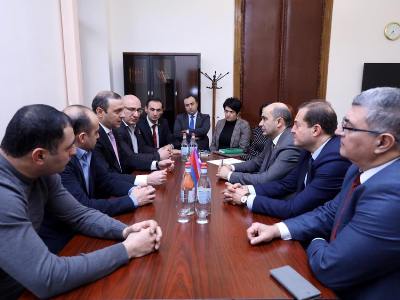 Bright Armenia parliamentary faction meets with Security Council Secretary