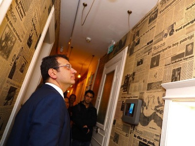 Istanbul mayor visits Hrant Dink Museum