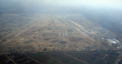 Mortar shelling hits Balad Air Base in Iraq
