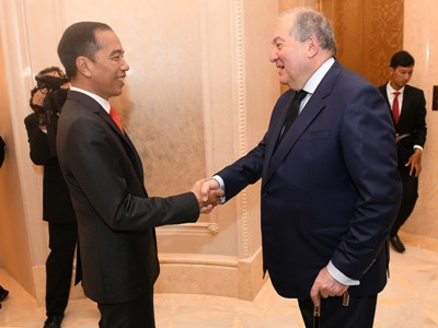 Armenia, Indonesia presidents discuss prospects of cooperation within Eurasian Economic Union