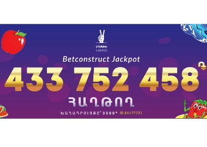 Ցնցող ու շոկային էր. Վիվառոյում 433,752,459 ֏ Ջեքփոթ շահողը 1-ին անգամ էր սլոթ խաղում