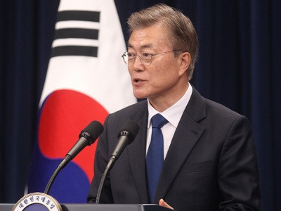 South Korea President on sanctions on North Korea