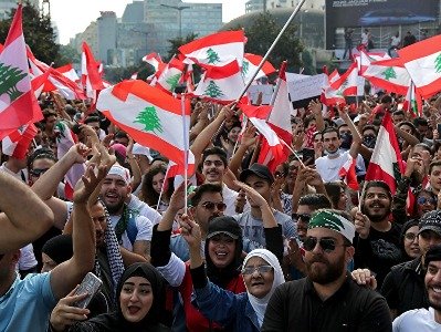 59 people detained in Lebanon after clashes near central bank