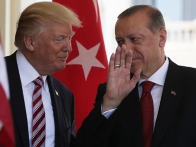Trump, Erdogan discuss situation in Middle East