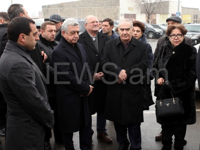 Armenia ex-President Sargsyan to reporters: Time will come, I'll answer any questions you have
