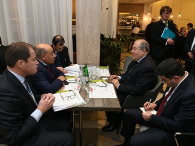 President reaffirms Armenia proposal to host 2021 EBRD meeting
