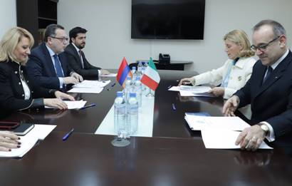 Armenia and Italy MFAs hold political consultations
