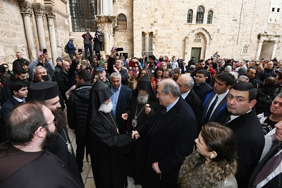 Armenia President: Holy land of Jerusalem can become bridge