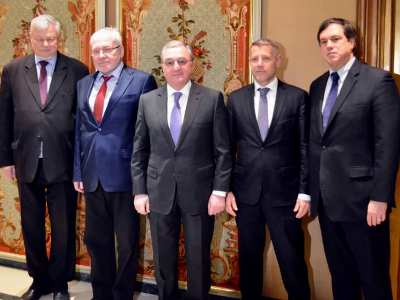 Armenia FM meets with OSCE Minsk Group Co-Chairs