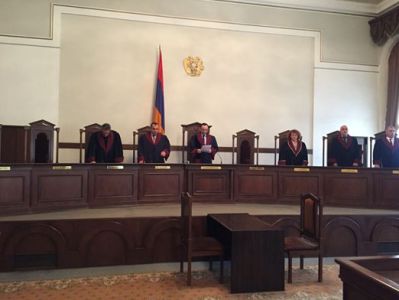 Armenia Constitutional Court judge Vahe Grigoryan missed Court session for no good reason