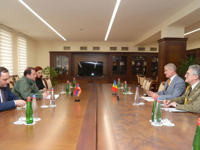 Armenia MOD: Development of Armenian-Romanian cooperation in defense sector discussed