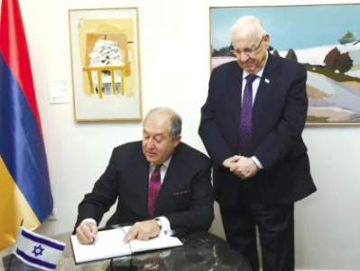 Sarkissian: Israel won’t win battle against antisemitism until it recognizes Armenian Genocide