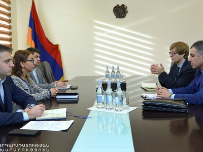 Armenia deputy justice minister receives GIZ delegation