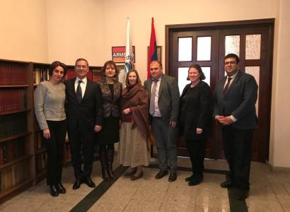 Heritage Party representatives meet with US Ambassador to Armenia