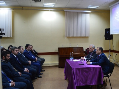 Armenia High Commissioner for Diaspora Affairs meets with Armenian community of Tbilisi