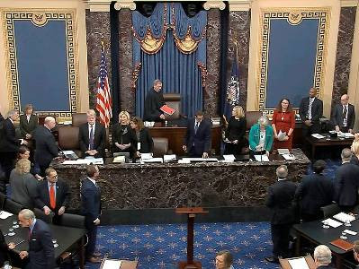 US Senate acquits Trump of impeachment charges