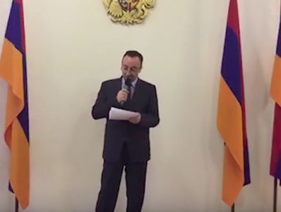 Armenia Constitutional Court President speaks at event dedicated to Court's 24th anniversary