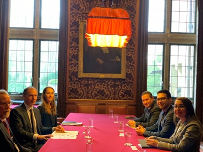 Armenia justice minister meets with International Court of Justice Registrar