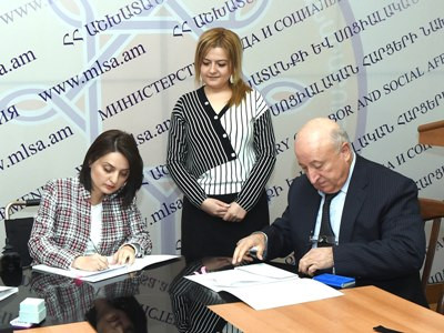 Նախարարությունը կհամագործակցի հայաստանյան 5 ԲՈՒՀ-երի հետ՝ սոցիալական աշխատողի ինստիտուտի զարգացման ուղղությամբ