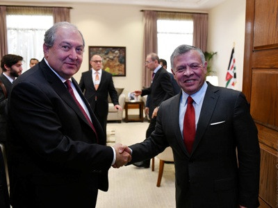 King Abdullah of Jordan to pay official visit to Armenia