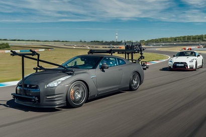 GT-R սպորտքարում Nissan-ը տեղադրել է տեսախցիկներ գովազդային նկարահանումների համար