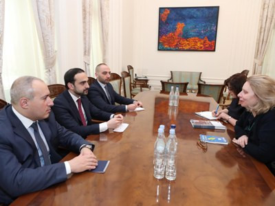 Armenia deputy PM, head of CoE office discuss 2019-2022 action plan